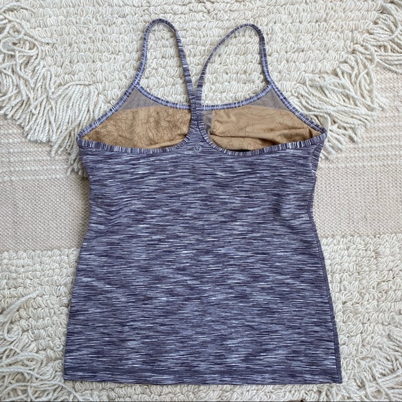 LULULEMON gray Magnum Space Dye Power Y tank top 10 - Picture 7 of 11
